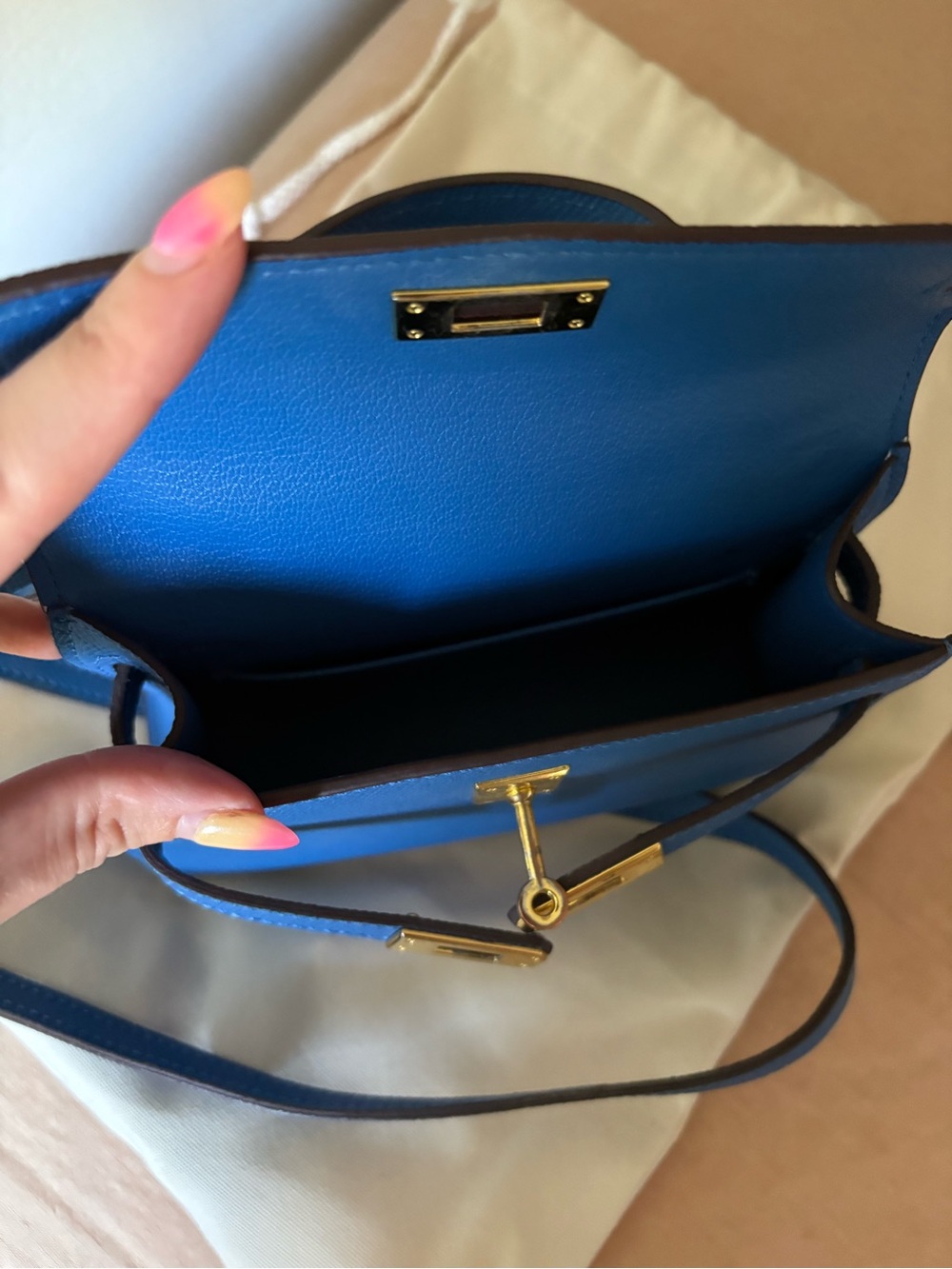 Lily & Bean Hettie Mini Bag in Lightning Blue - Picture 6 of 11